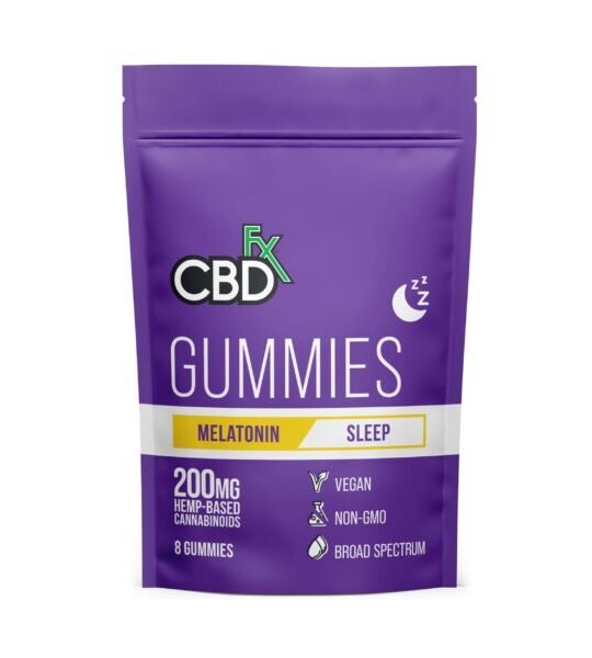 CBDfx Melatonin CBD Sleep Gummies