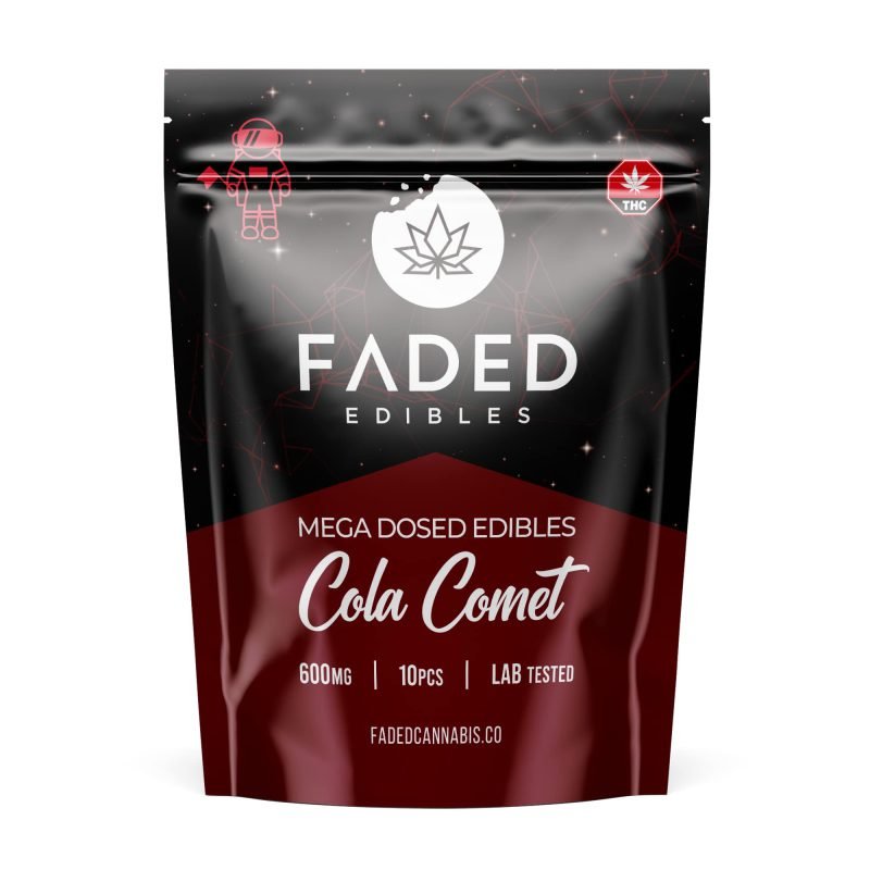 Faded Cannabis Co. Cola Coment Astronauts 600mg THC